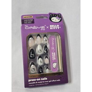 The Creme Shop x Sanrio Hello Kitty Halloween Press On Nails Sweet Starlight Boo